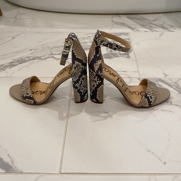 Sam Edelman python block heels - Picture 4 of 9